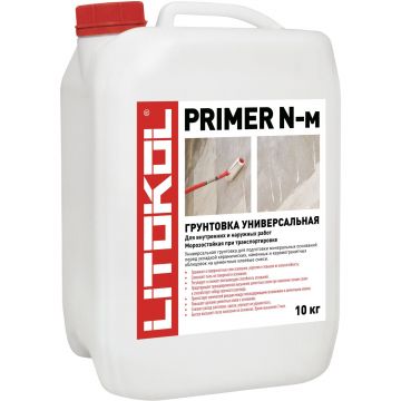 Грунтовка Litokol Primer N-м универсальная 10 кг