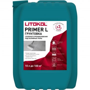 Грунтовка Litokol Primer L-m универсальная 10 кг