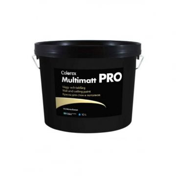 Грунт-краска Colorex Multimatt Pro для стен и потолка матовая база A 10 л Грунт-краска Colorex Multimatt Pro для стен и потолка матовая база A 10 л
