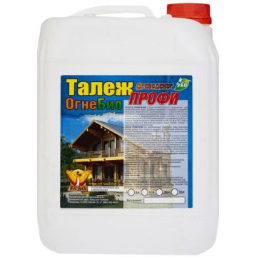 Огнебиозащита для древесины ФеLux (Феликс) Талеж Профи 1-я группа розовый 5 л