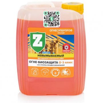 Огнебиозащита Зелест (Zelest) О-3-Плюс ОгнеСуперПроф 1 и 2-ой группы янтарь 5 кг