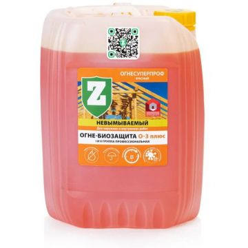 Огнебиозащита Зелест (Zelest) О-3-Плюс ОгнеСуперПроф 1 и 2-ой группы янтарь 10 кг