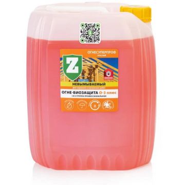 Огнебиозащита Зелест (Zelest) О-3-Плюс ОгнеСуперПроф 1 и 2-ой группы янтарь 20 кг