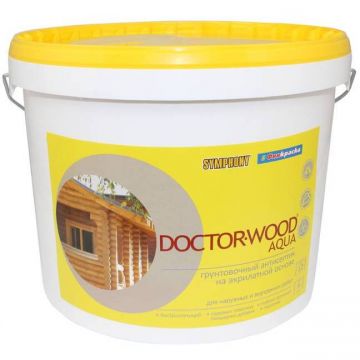 Антисептик грунтовочный Symphony Doctor Wood Aqua 9 л Антисептик грунтовочный Symphony Doctor Wood Aqua 9 л