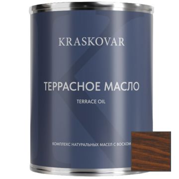 Масло для террас Kraskovar (Красковар) Deco Oil Terrace Сандал 0,75 л, 1900002206