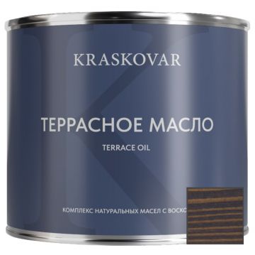 Масло для террас Kraskovar (Красковар) Deco Oil Terrace Антрацит 2,2 л, 1900002210