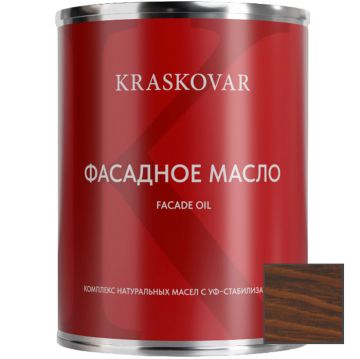 Масло для фасада Kraskovar (Красковар) Deco Oil Fasade Сандал 0,75 л, 1900002221