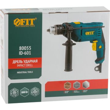 Дрель ударная Fit (Фит) ED-601 600 Вт (80055)