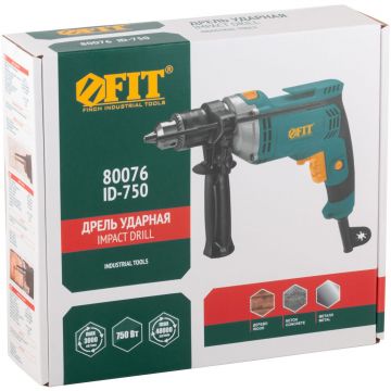 Дрель ударная Fit (Фит) ID-750 750 Вт (80076)