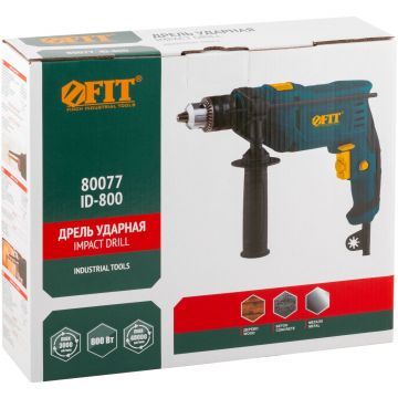 Дрель ударная Fit (Фит) ED-800 800 Вт (80077)