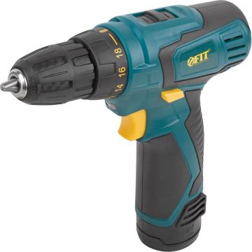 Аккумуляторная дрель-шуруповерт Fit CD-12-1A 12 В (80179)
