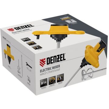 Миксер строительный Denzel (Дензель) EM-1-1200 1200 Вт (27905)