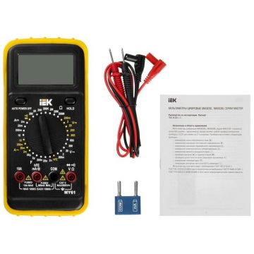 Мультиметр цифровой ИЭК Professional MY61 IEK TMD-5S-061