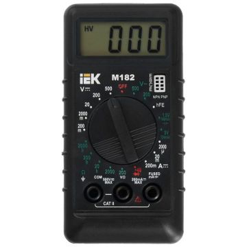 Мультиметр цифровой ИЭК Compact M182 IEK TMD-1S-182