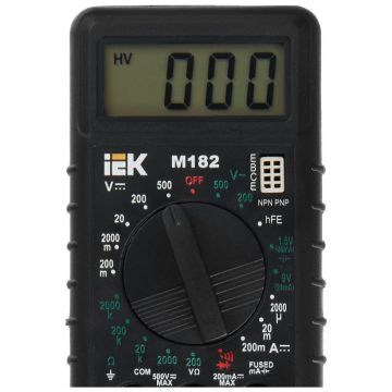 Мультиметр цифровой ИЭК Compact M182 IEK TMD-1S-182