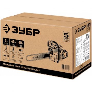 Цепная пила Зубр (Zubr) бензиновая (ПБЦ-М40-40)