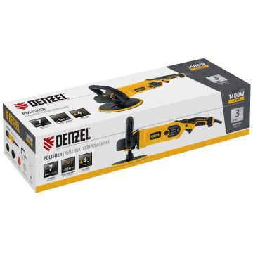 Машина полировальная Denzel (Дензель) CP-180 1400 Вт (27701)