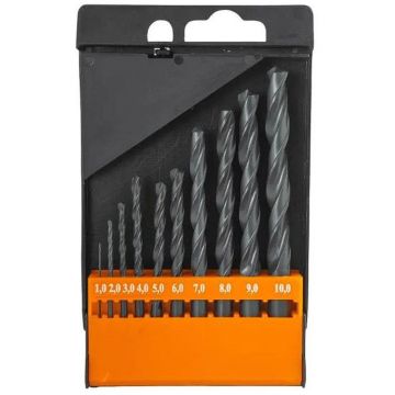 Набор сверл ИПК (IPK) по металлу НС12: от 1,6 до 8,5, 7 шт. Р6М5