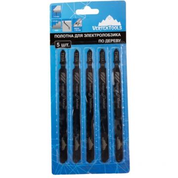 Полотно для электролобзика VertexTools (Вертекстулс) 5 шт T318A