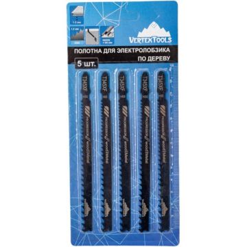 Полотно для электролобзика VertexTools (Вертекстулс) 5 шт T345XF
