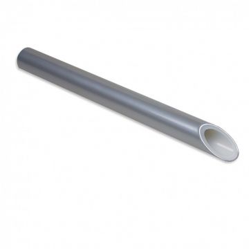 Труба стабильная Rommer (Роммер) PE-Xa/Al/PE-RT 20х2,9 мм серая (RPS-0001-002029) 1 м.п.