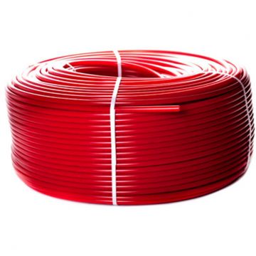 Труба Uni-Fitt (Ун-Фтт) PE-Xa/EVOH 16 х 2.0 мм, бухта 100 м, красная, 1 м.п. 566R1610