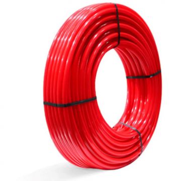 Труба Uni-Fitt (Ун-Фтт) PE-Xa/EVOH 16 х 2.0 мм, бухта 130 м, красная, 1 м.п. 566R1600.130