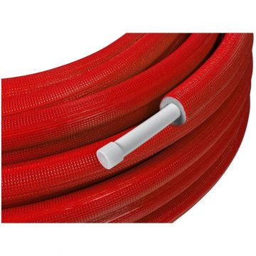 Труба Stout (Стаут) металлопластиковая в теплоизоляции 32х3,0 мм (красная) SPI-0001-053230 1 м.п.