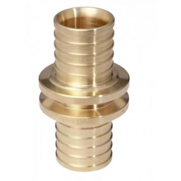 Муфта Rehau (Рехау) Rautitan, 50, 50, бронза (RX+) , равнопроходная, 14563021001