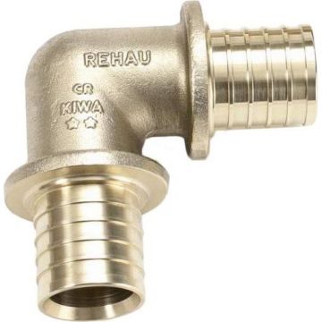 Угольник-переходник Rehau (Рехау) Rautitan, Н, 63, 63 бронза (RX+) 14563081001