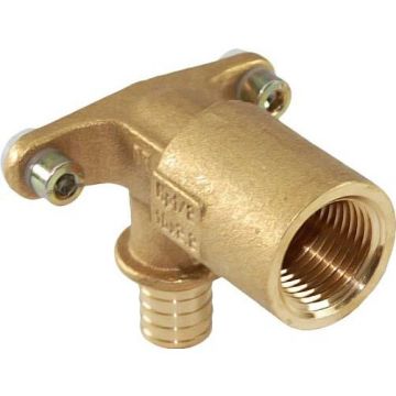 Угольник-переходник настенный Rehau (Рехау) Rautitan, В, 16, 1/2″, бронза (RX+) , 14563621001