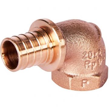 Угольник-переходник Rehau (Рехау) Rautitan с внутренней резьбой 20-Rp 1/2 RX+ для труб из сшитого полиэтилена аксиальный (13660961001) (14563551001)