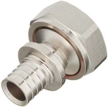 Переходник Rehau (Рехау) на евроконус для труб из сшитого полиэтилена аксиальный 16-G 3/4″ (11096091001)