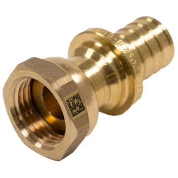 Переходник Rehau (Рехау) с накидной гайкой для труб из сшитого полиэтилена аксиальный 20-G 1/2" MX (11096851001)