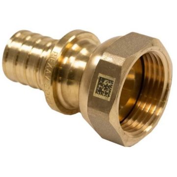 Переходник Rehau (Рехау) с накидной гайкой для труб из сшитого полиэтилена аксиальный 20-G 3/4" MX (11096891001)