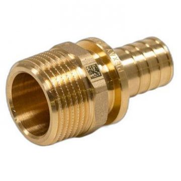 Переходник Rehau (Рехау) с наружной резьбой 16-R 1″ MX (11093131001)
