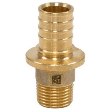 Переходник Rehau (Рехау) с наружной резьбой для труб из сшитого полиэтилена аксиальный 25-R 1 MX (11096861001)