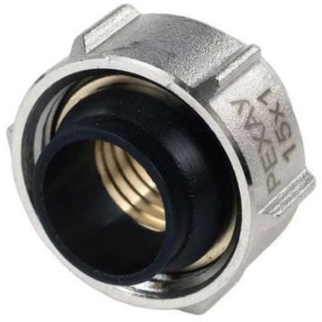 Резьбозажимное соединение Rehau (Рехау) для металлической трубки G 3/4″ 15 мм (12406013003)