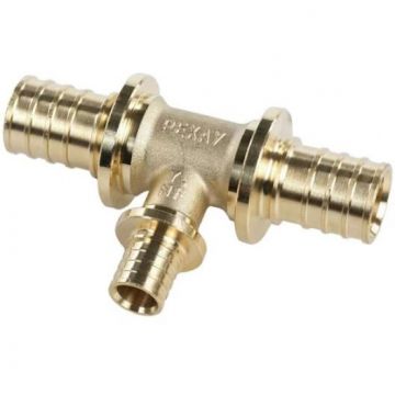 Тройник Rehau (Рехау) с уменьшенным боковым проходом для труб из сшитого полиэтилена аксиальный 25-16-25 мм MX (11080621001)