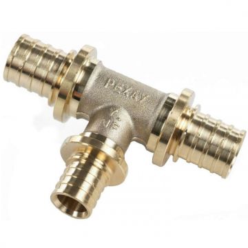 Тройник Rehau (Рехау) с уменьшенным боковым проходом для труб из сшитого полиэтилена аксиальный 32-16-32 мм MX (11080641001)