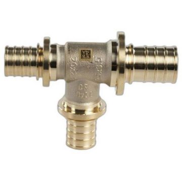 Тройник Rehau (Рехау) с уменьшенным боковым и торцевым проходами 32-20-25 мм MX (11080871001)