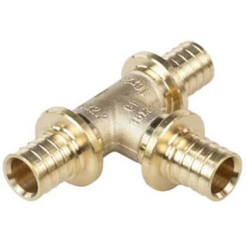 Тройник Rehau (Рехау) равнопроходный для труб из сшитого полиэтилена аксиальный 32-32-32 мм MX (11080341001)