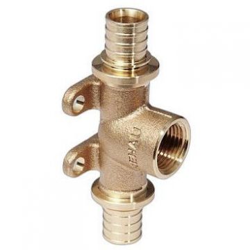 Тройник Rehau (Рехау) настенный с внутренней резьбой 20-Rp 1/2" 20 мм RX+ (14562943001)