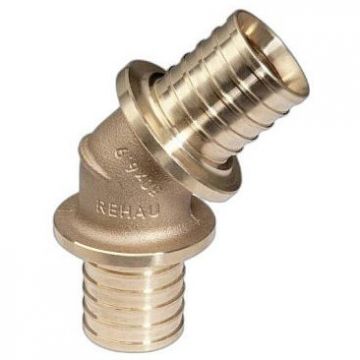 Угольник 45° Rehau (Рехау) 32 мм MX (11080541001)