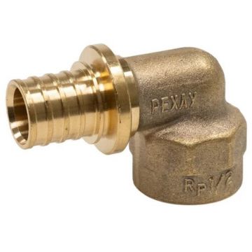 Угольник-переходник Rehau (Рехау) с внутренней резьбой 20-Rp 1/2 MX для труб из сшитого полиэтилена аксиальный (11097121001)