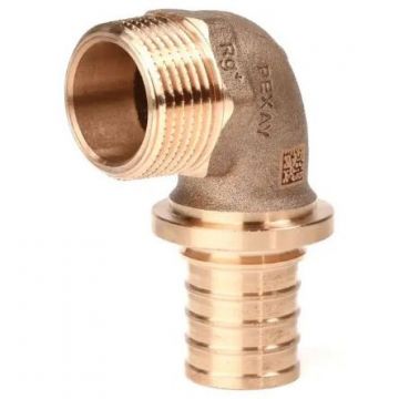 Угольник-переходник Rehau (Рехау) с наружной резьбой 32-R 1 RX+ (14563523001)