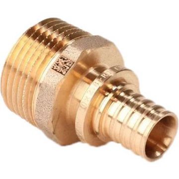 Переходник Rehau (Рехау) с наружной резьбой 25-R 1/2″ RX+ (14563173001)