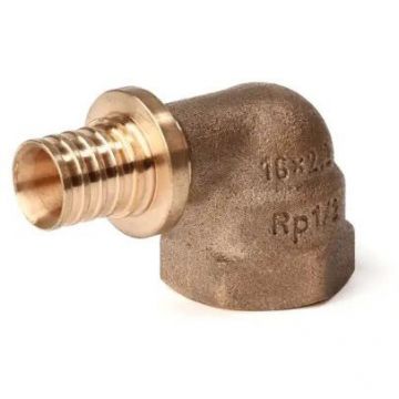 Угольник-переходник Rehau (Рехау) с внутренней резьбой 20-Rp 1/2″ RX+ (14563553001)