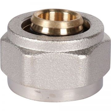 Фитинг компрессионный Rommer (Роммер) для труб PEX-AL-PEXb 20х2,0х3/4 (RFC-1021-002020)