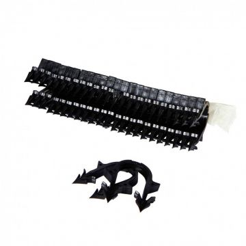 Кассета для такера Stout (Стаут) по 25 шт. скоб якорных с двойным креплением для труб 16-20 мм (SMF-0004-251620)